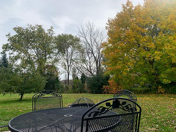 View from back patio