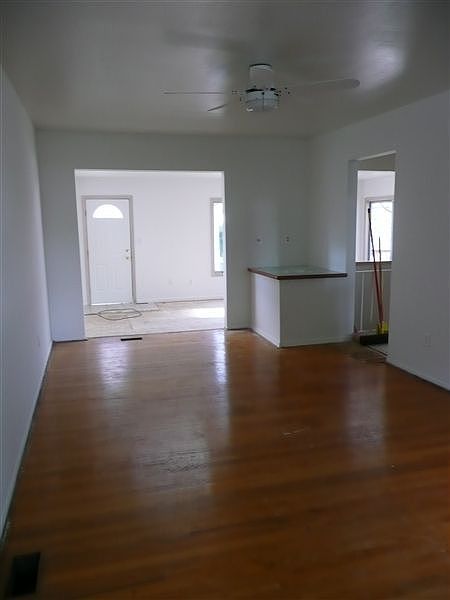 Living room overlooking family room