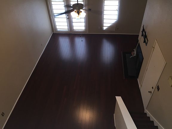 Looking down from upstair bedroom