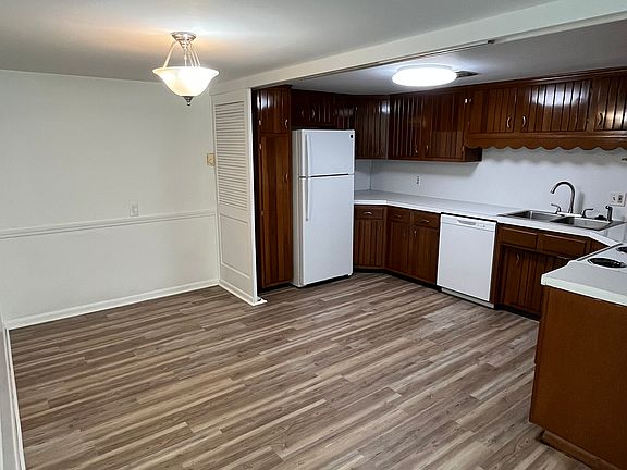 Dining area and kitchen