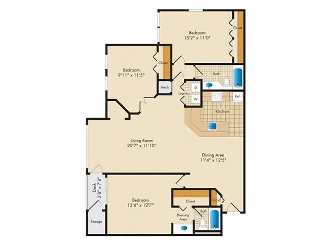 Floor plan Dorado