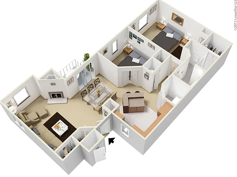 Harbor & Pine_B2 Floor Plan Harbor & Pine_B2 Floor Plan