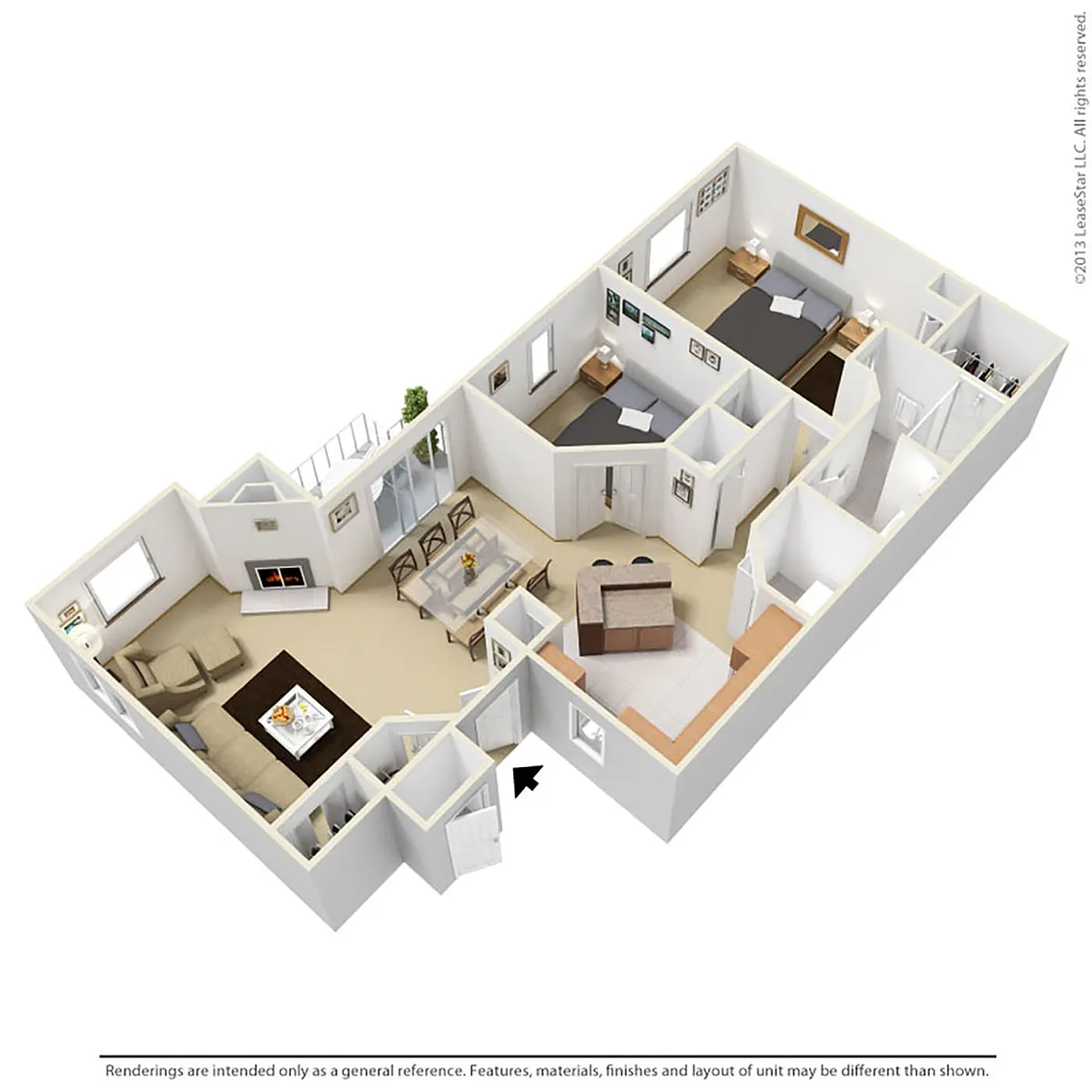 Floor plan B2