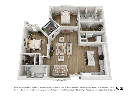 Floor plan B1