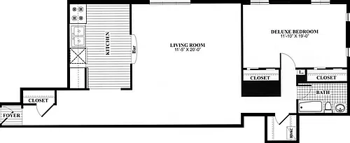 Floor plan A4 LUX