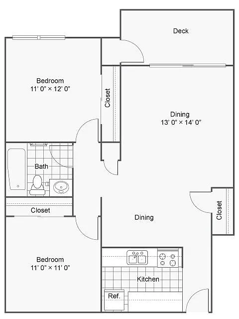 Floor plan 2X1