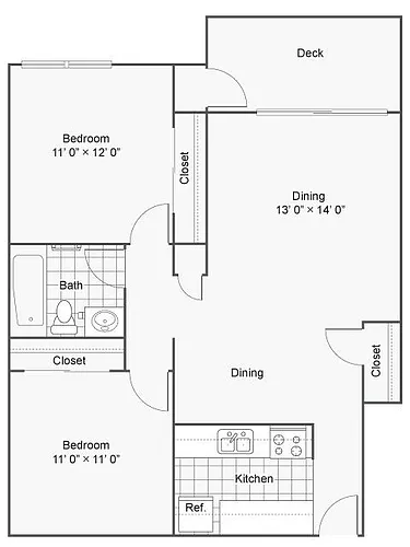 Floor plan 2X1