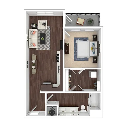 Floor plan A1 River