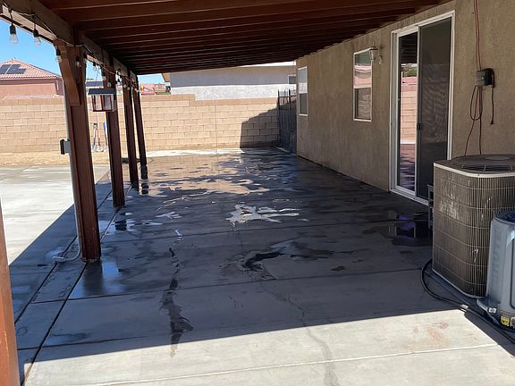 Back yard patio