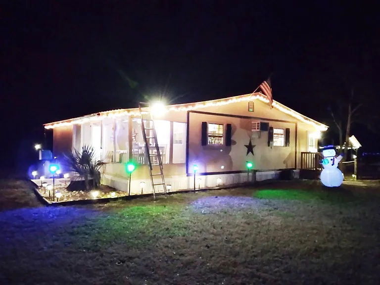 Infrared security lights