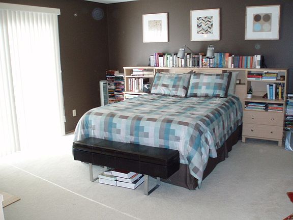 Huge bedrooms with walk-in closets