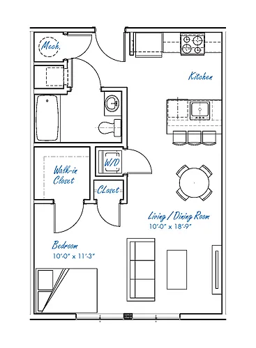 Floor plan SA