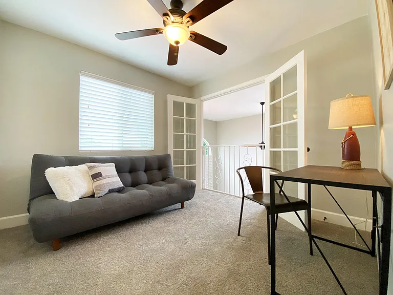 Upstairs bedroom #3 - use as an office or extra sleeping space