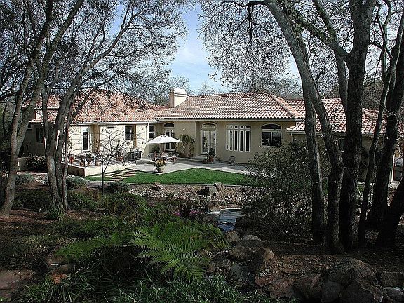 View of home from rear yard