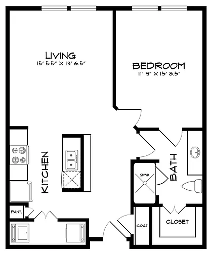 Floor plan A4 80