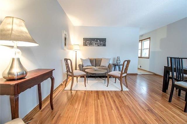 Living Room with great floors