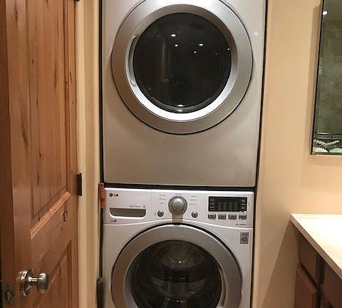 Full size washer and dryer