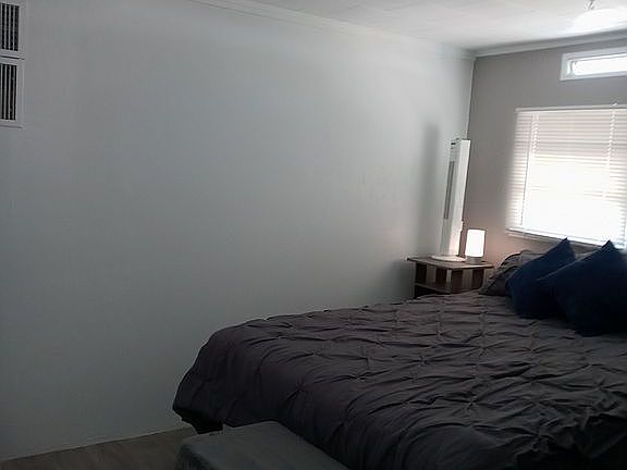 Master bedroom, door view