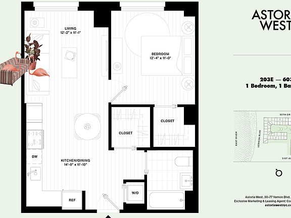 2nd image of 30-77 Vernon Blvd #403E