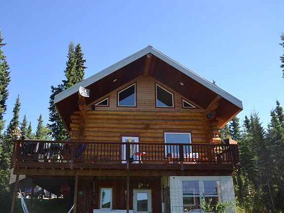 View of back of the house