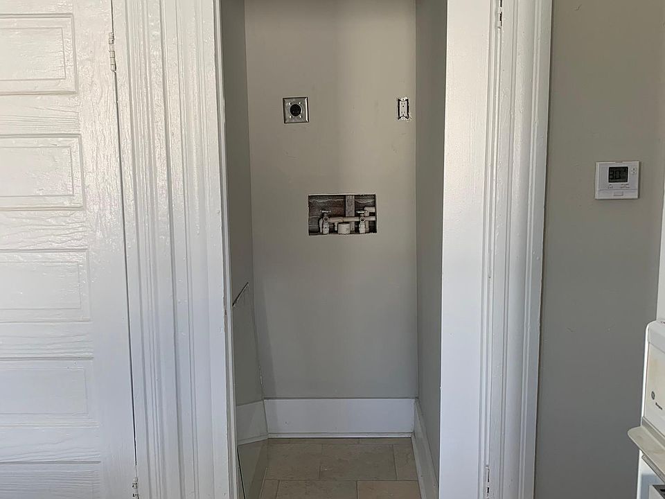 Washer-dryer hookup in kitchen