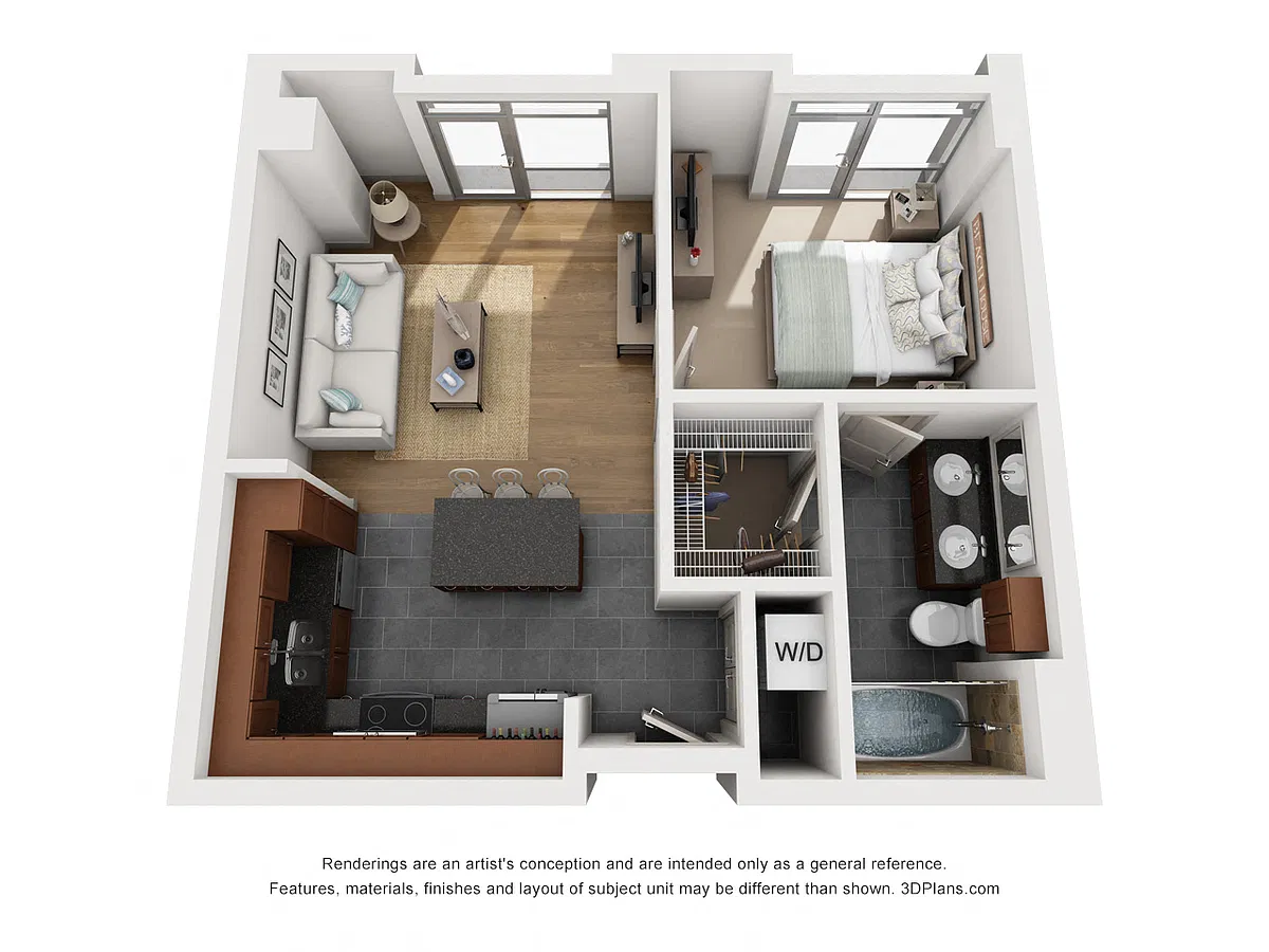Floor plan A1Da