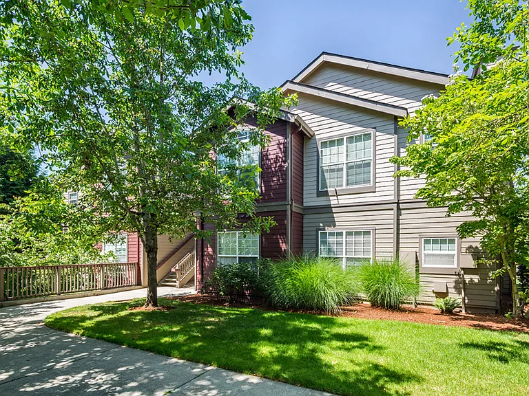 Featuring spacious townhomes and apartment flats in upscale West Linn community