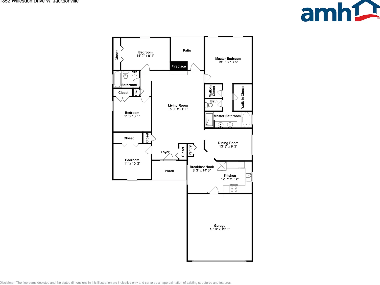 3 bed, 2.0 bath, 1776 sqft, $2,410 — Photo 2