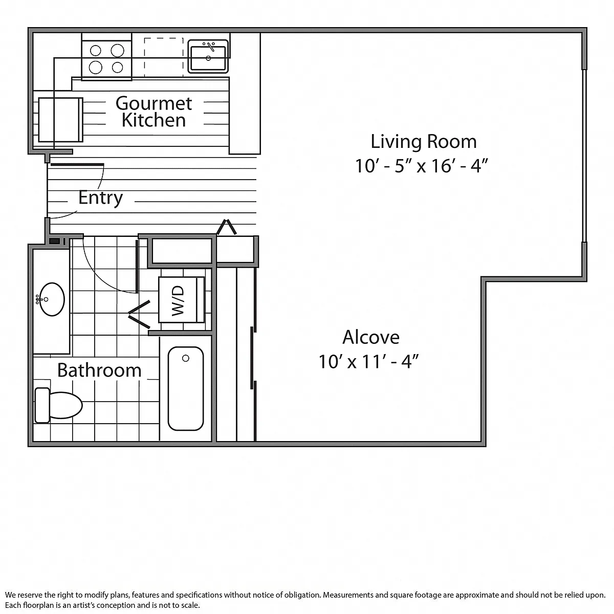 Floor plan Studio A and C