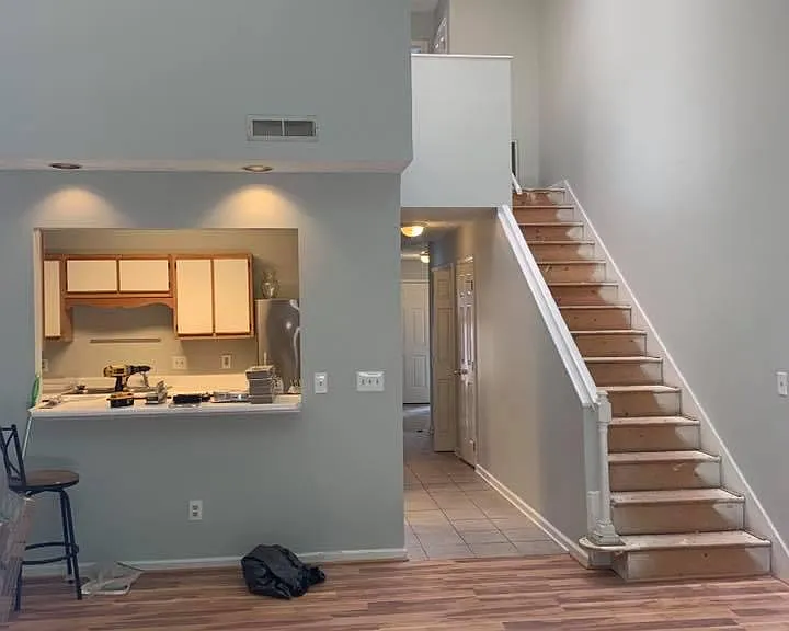 Looking up the Stairs