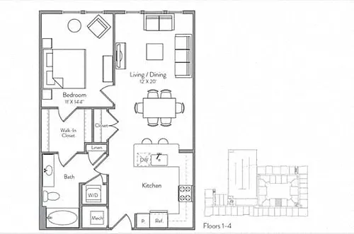 Floor plan A1