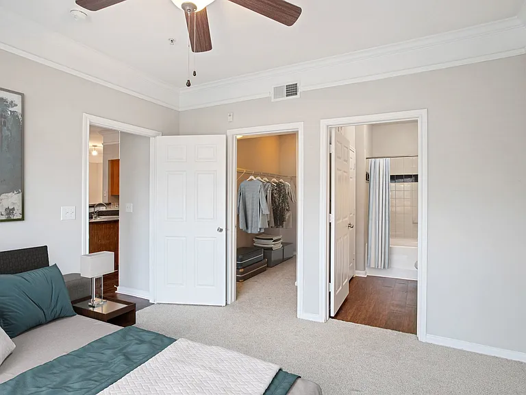 Primary Bedroom with Walk-In Closet and Ensuite Bathroom