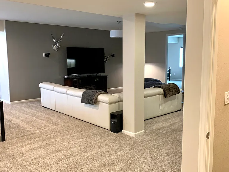 Interior, Basement Level, Main Room