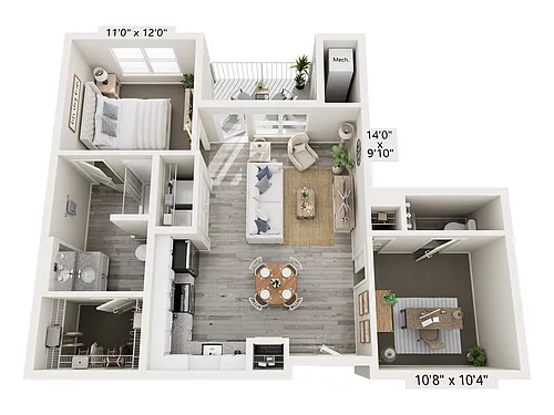 Floor plan Crestwynd