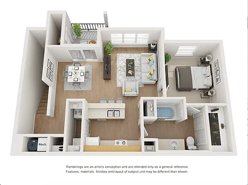 Floor plan The Hawthorne