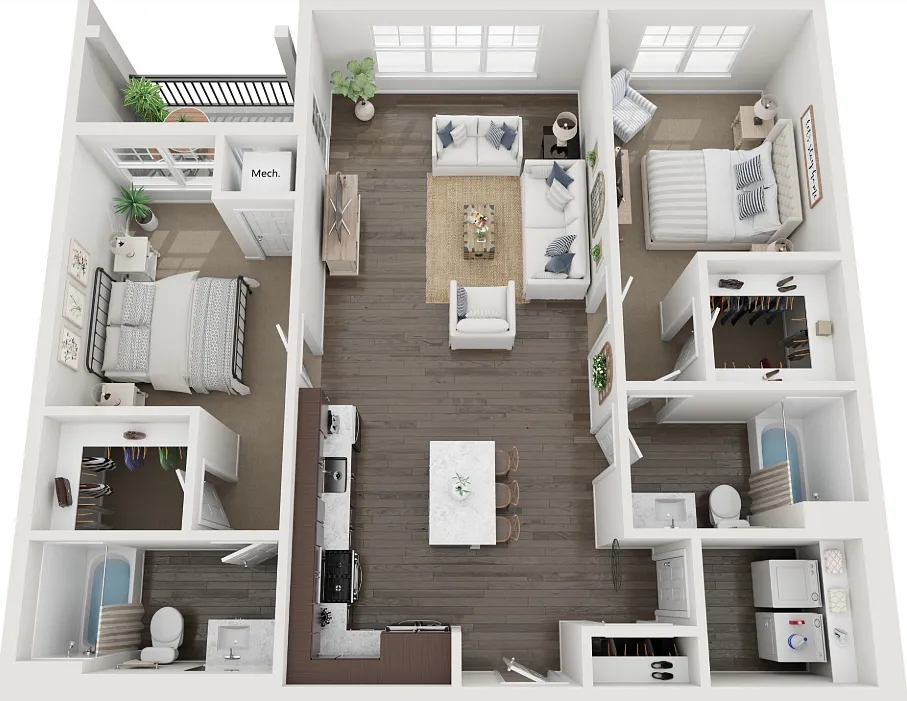 Floor plan B1
