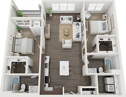 Floor plan B1
