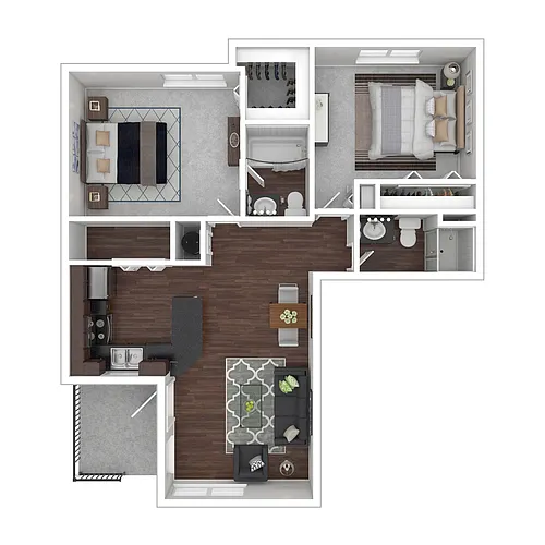 Floor plan B2A Bamboo
