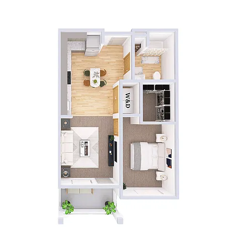 Floor plan Rainier