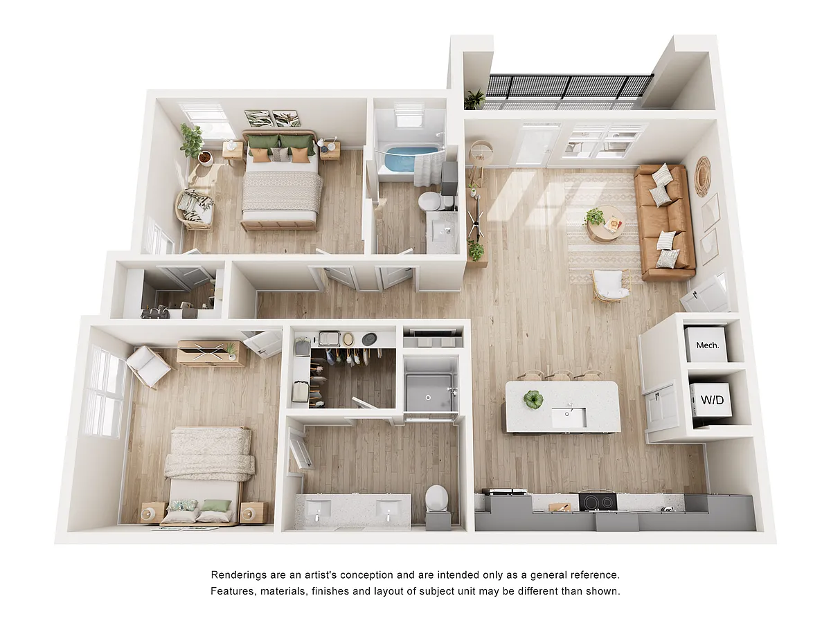 Floor plan B1 - Aff