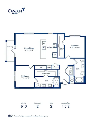 Floor plan B10