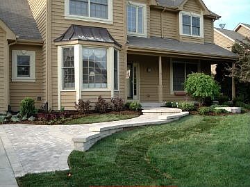 New landscaping