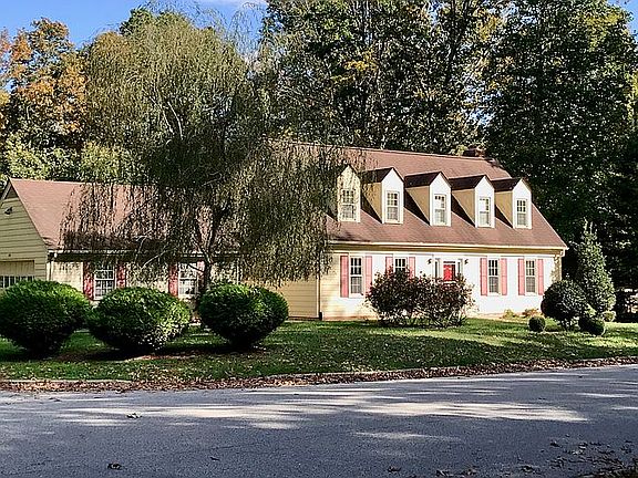 Home + landscaping (trees)