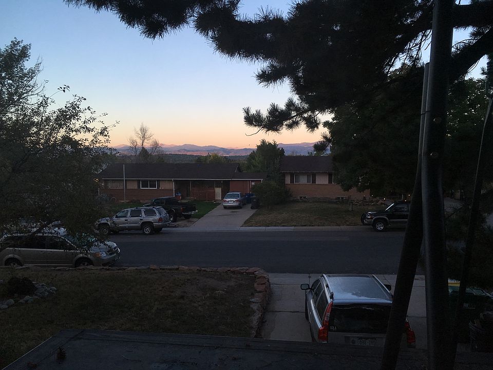 the view from the house - hello mountains!