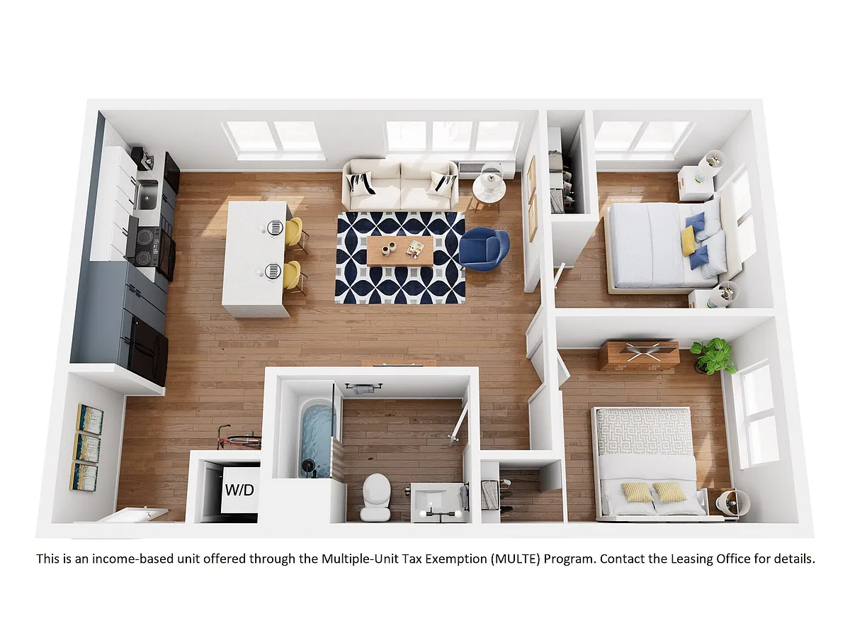 Floor plan 2X1 - MULTE