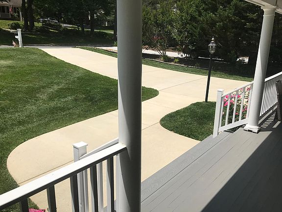 New walkway and driveway in 2020.