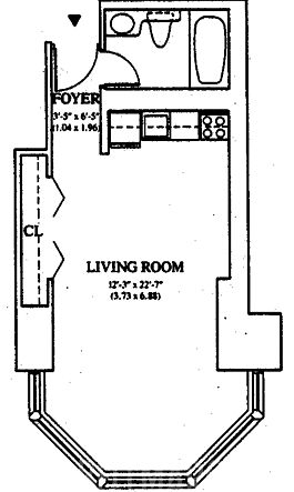 2nd image of 301 W 57th St APT 15E