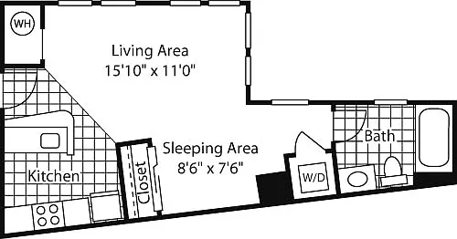 Floor plan Chagall
