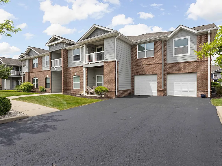 Exterior View with Garage Access
