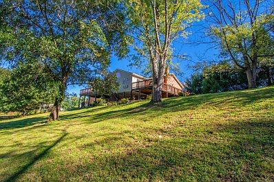 View of home from backyard